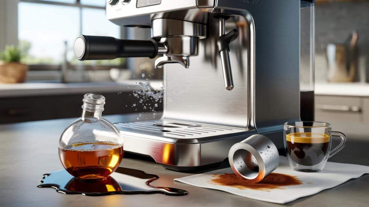 Achtung: Essig kann Ihre Kaffeemaschine dauerhaft beschädigen