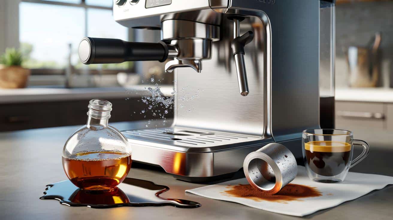 Achtung: Essig kann Ihre Kaffeemaschine dauerhaft beschädigen