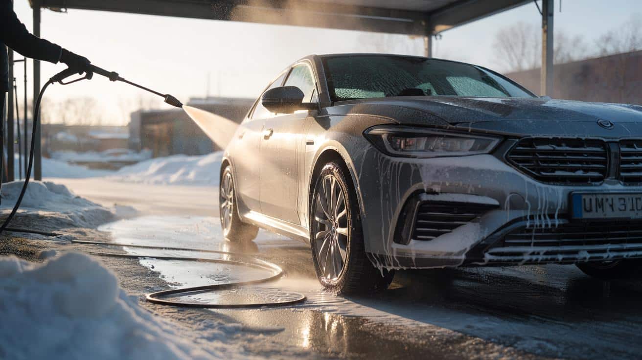 Autowäsche nach Schneefall: Warum Warten auf „gutes Wetter“ zu Rost am Chassis führt