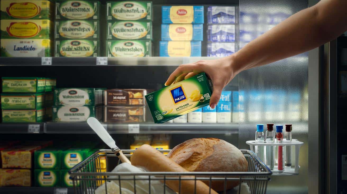 Bekannte Butter-Marken im Öko-Test: Aldi's Milsani erhält die Bewertungs-Note …