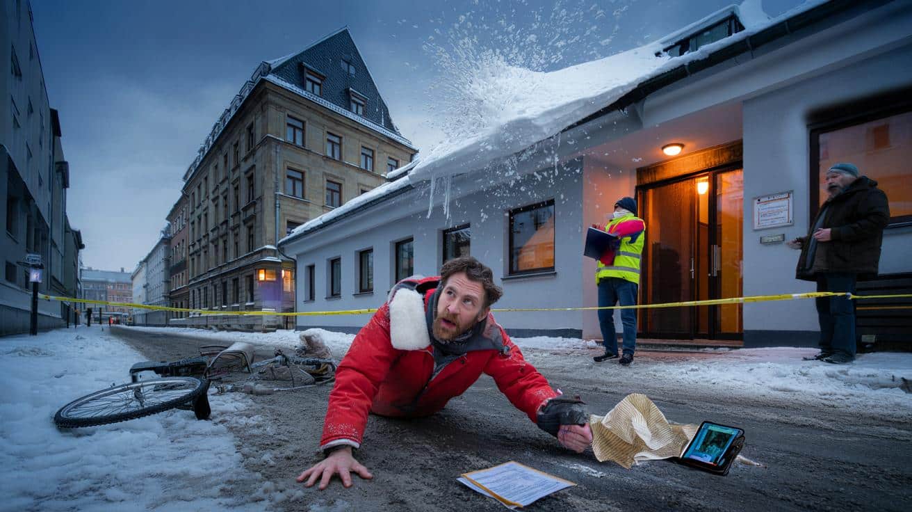Dachlawine trifft Passant: Wer zahlt? Mieter, Eigentümer oder Verwalter?
