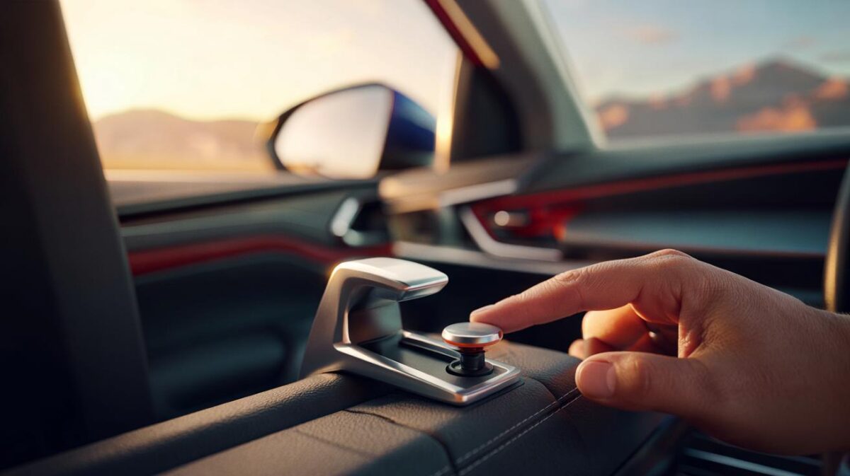 Der kleine Knopf am Sicherheitsgurt hat eine überraschende Funktion