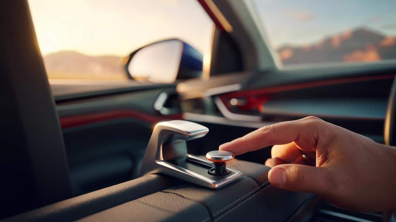 Der kleine Knopf am Sicherheitsgurt hat eine überraschende Funktion