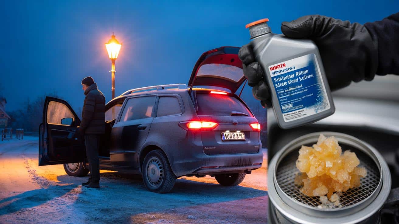 Diesel im Tank gefroren? Der Fehler, den „Arktis“-Zusatz nicht am Vorabend hinzuzufügen