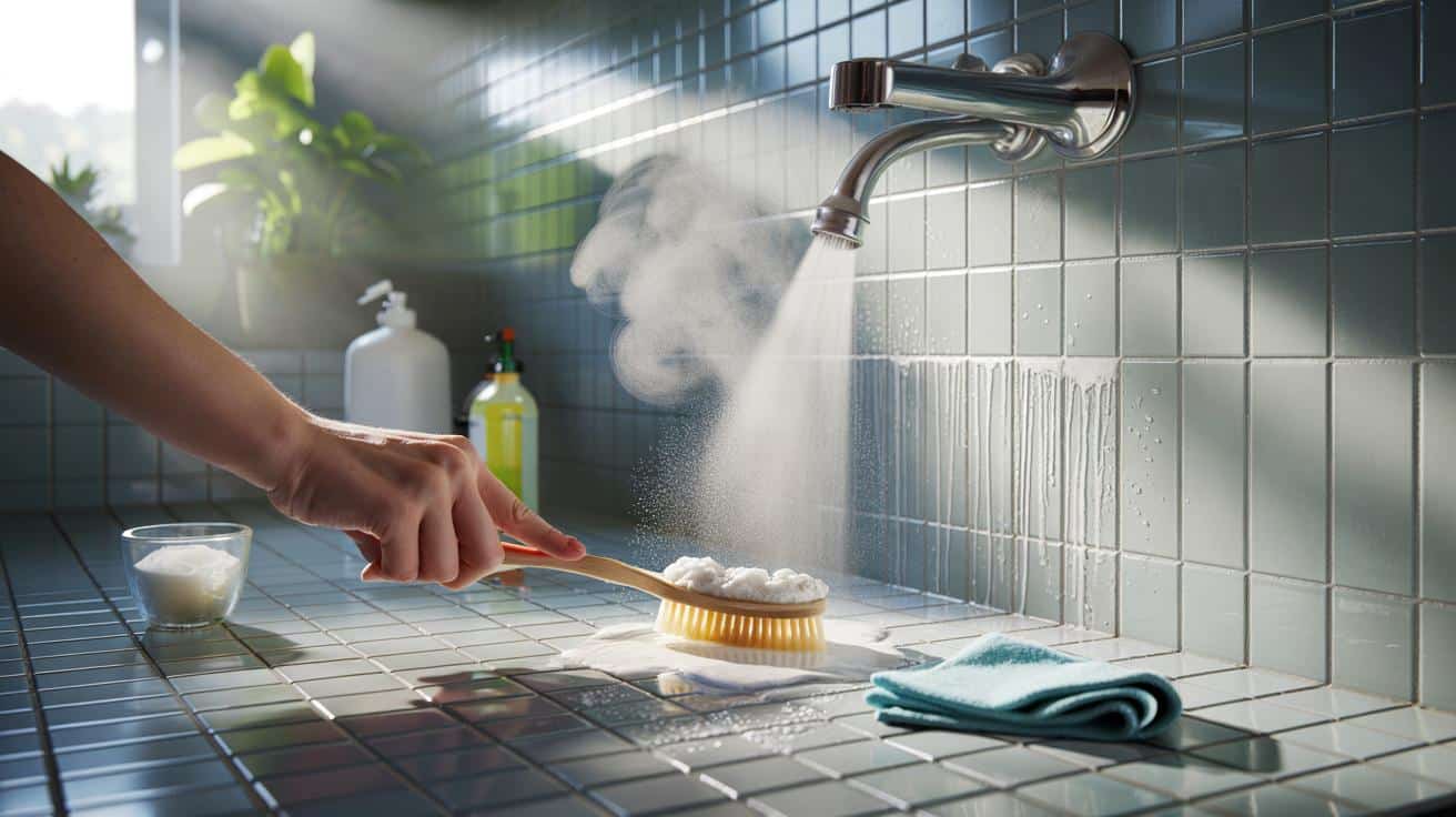 Dieses Hausmittel statt Essig und Chemie lässt Fugen sofort strahlend weiß werden