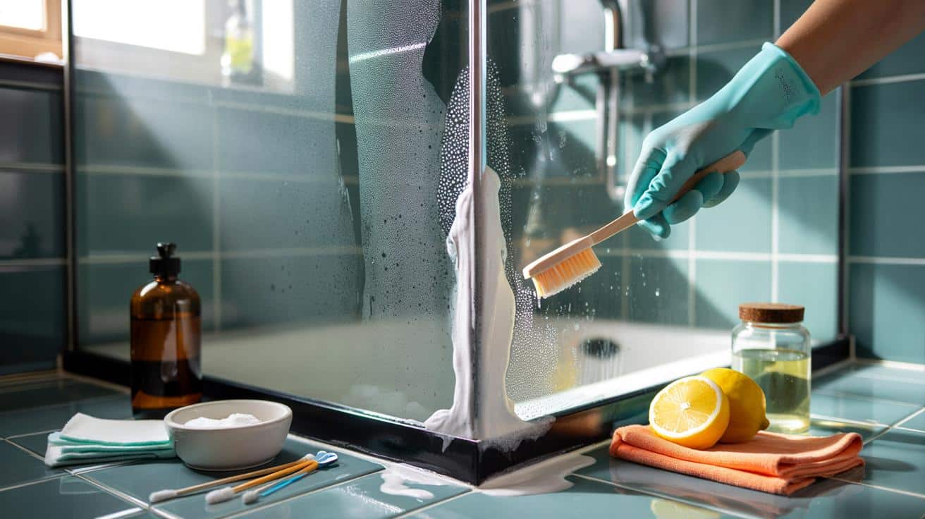 Dusche reinigen: Mit diesen Wundermitteln werden dreckige Dichtungen sauberer