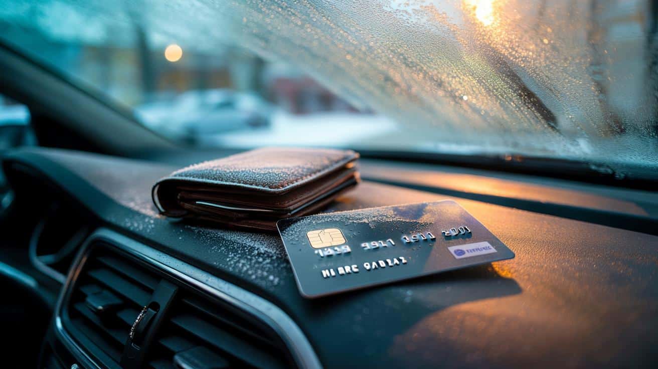 EC-Karte zerstört: Warum Sie Ihr Portemonnaie bei Frost niemals im Auto lassen dürfen