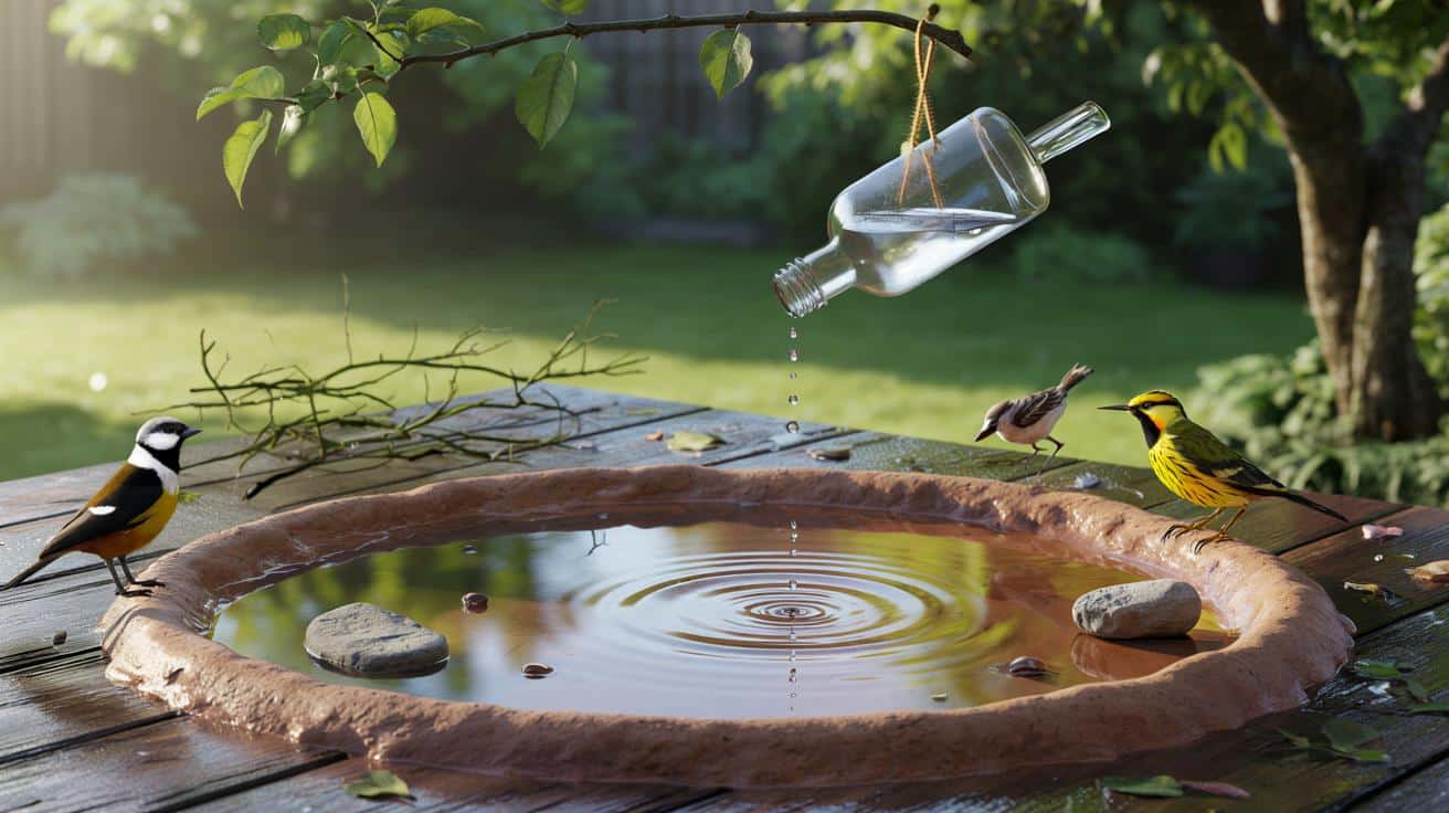 Ein natürlicher Trick lockt Vögel an, die Sie sonst nie sehen würden