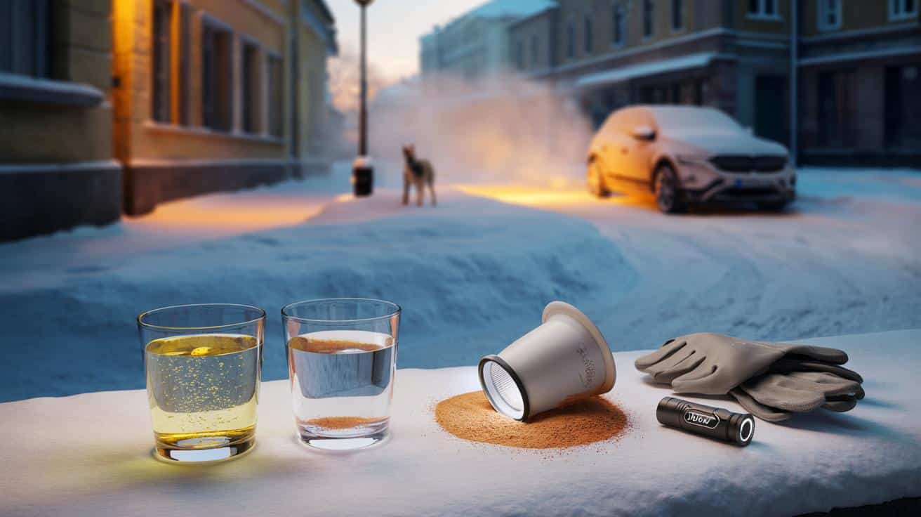 Gelber Schnee: Ist es Urin oder Saharasand? Der einfache Test verrät es