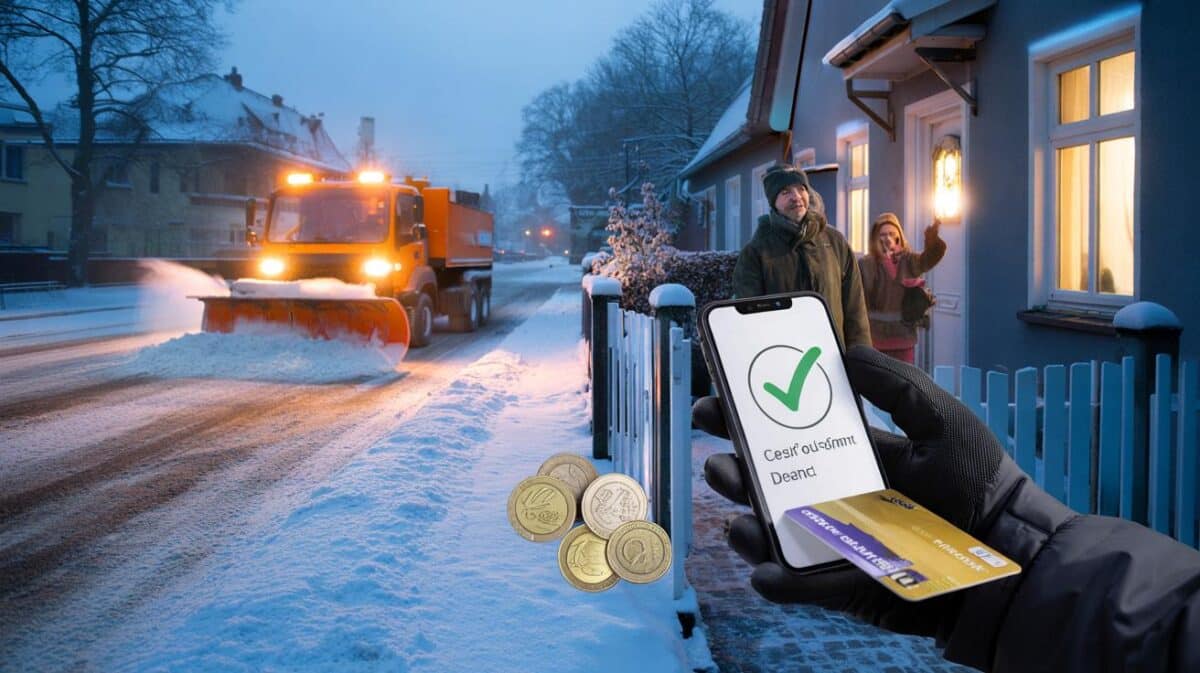 Geld vom Staat: Wie Sie sich 20% der Kosten für den Winterdienst zurückholen