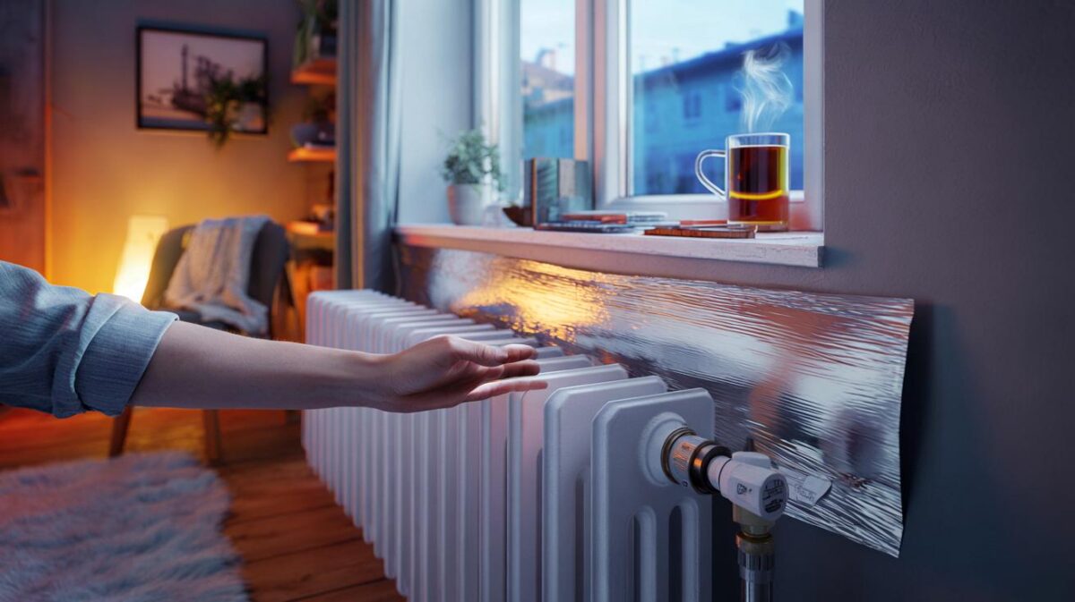 Heizkosten senken: Dieser Alufolien-Hack hinter dem Heizkörper wirkt sofort