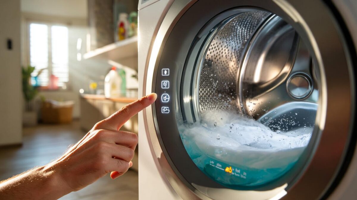 Hersteller sprechen nicht darüber: Drücke diese 2 Tasten – die Waschmaschine reinigt sich selbst von Ablagerungen