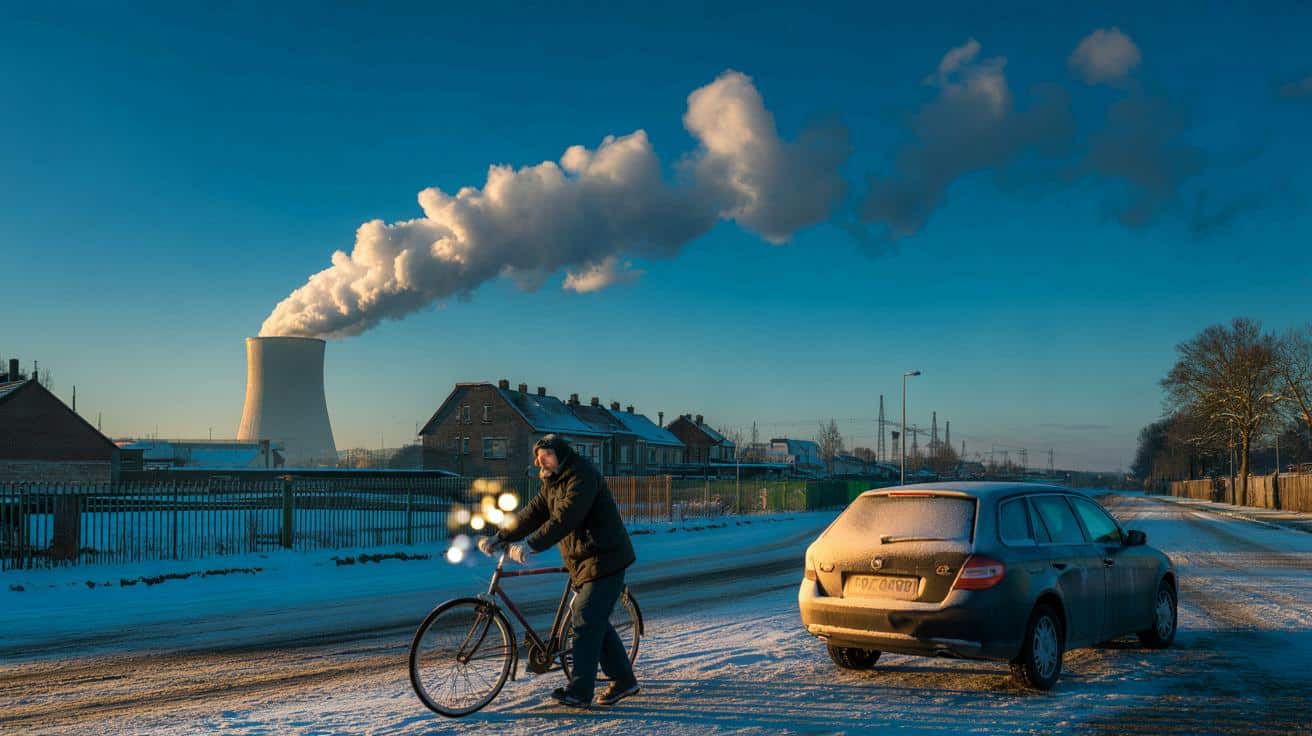 "Industrieschnee": Wenn es schneit, obwohl keine Wolke am Himmel ist