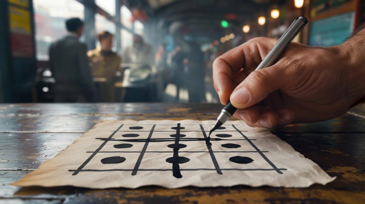 IQ-Challenge: Wer die 9 Punkte mit nur 4 Linien verbinden kann, ist außergewöhnlich intelligent