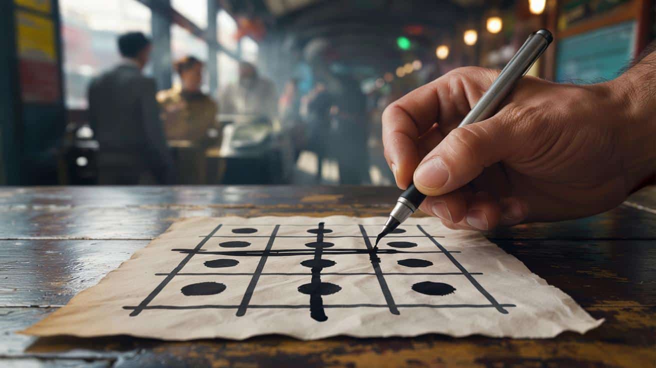 IQ-Challenge: Wer die 9 Punkte mit nur 4 Linien verbinden kann, ist außergewöhnlich intelligent