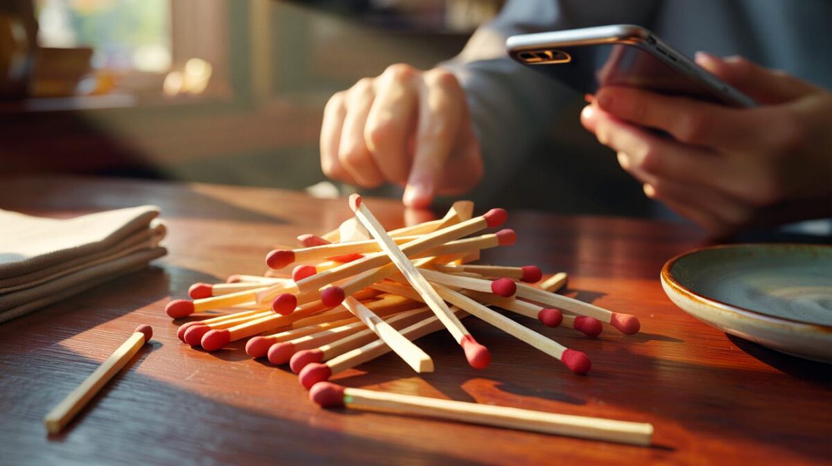 IQ-Test: Wie viele Streichhölzer liegen hier? Wer richtig liegt, ist sehr intelligent