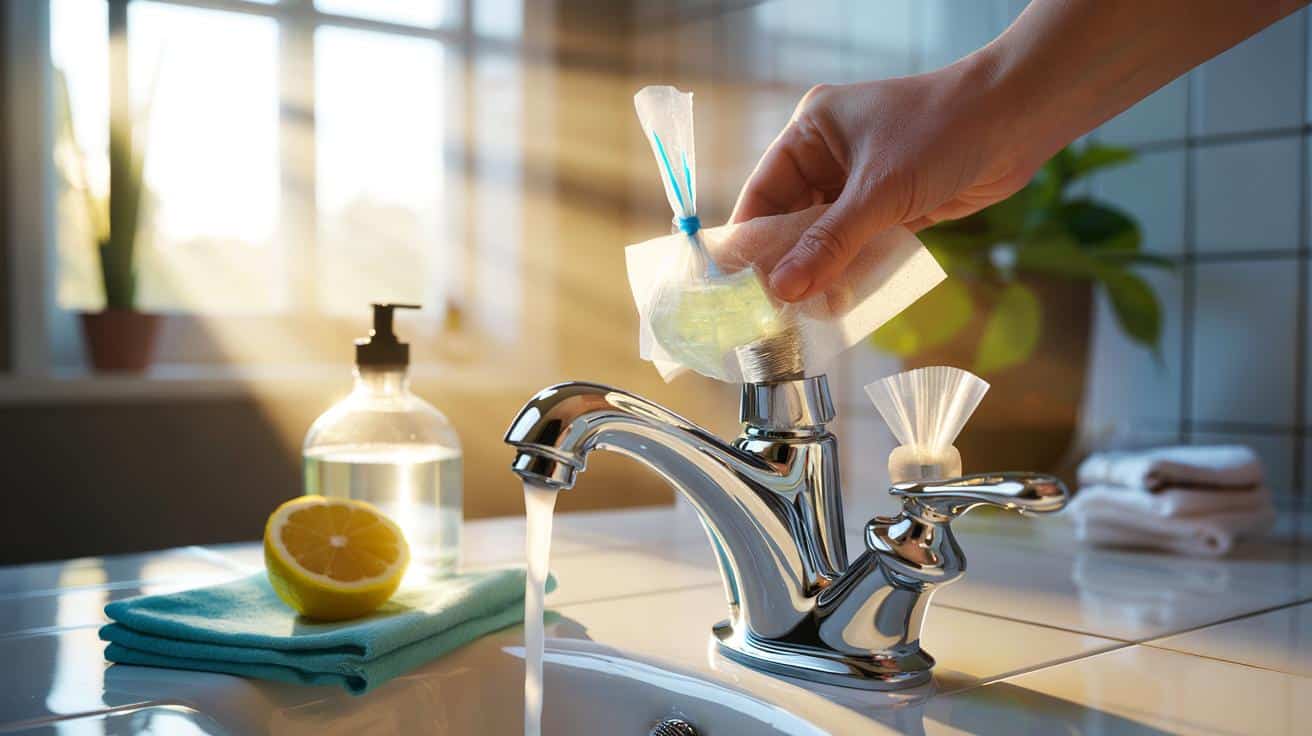 Kalkflecken am Wasserhahn? So werden sie ohne Schrubben entfernt