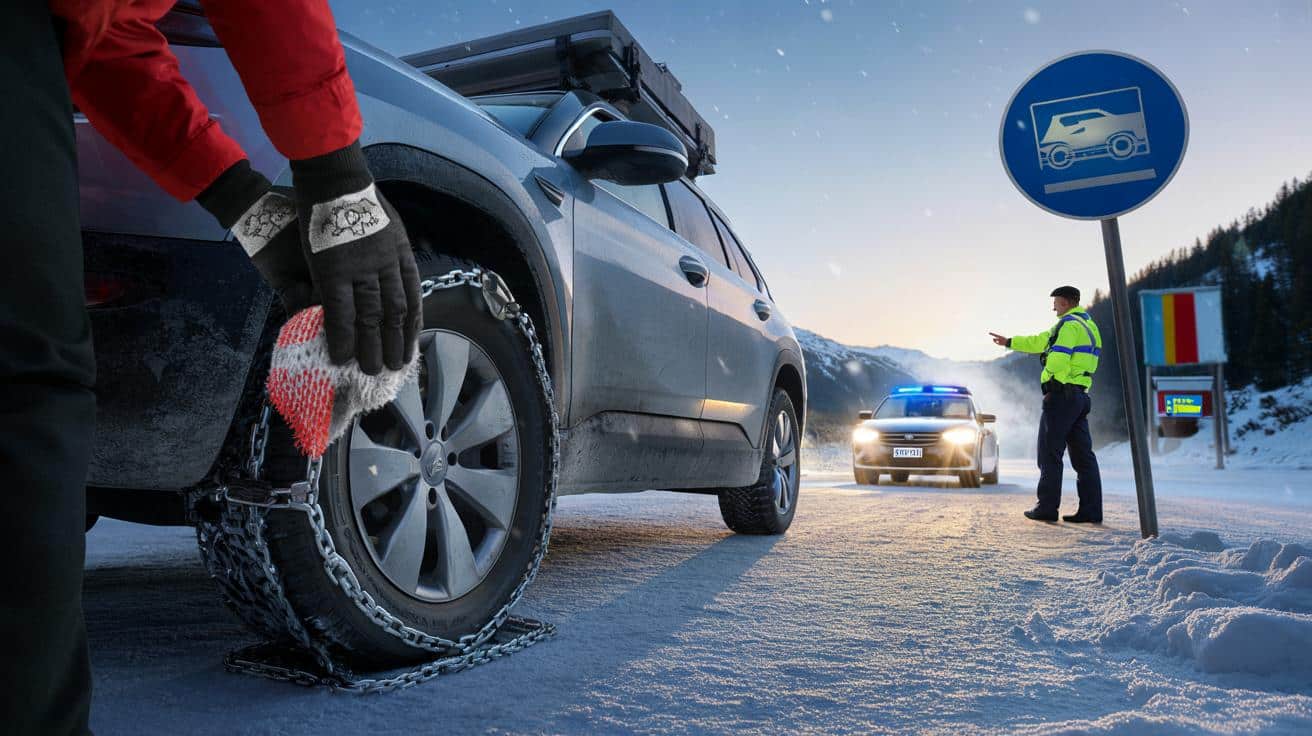 Ketten oder Socken? Die neue Vorschrift 2025 ändert alles für Autofahrer