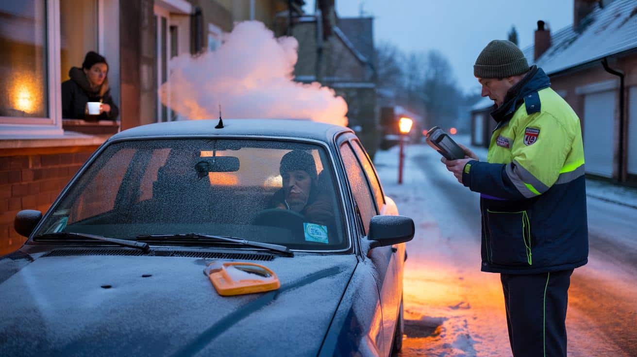 Motor warmlaufen lassen: Das teure Bußgeld, das jeden Morgen vor der Haustür droht