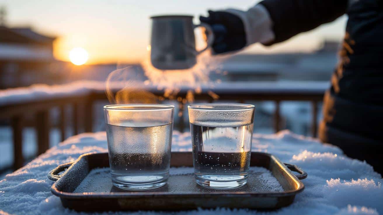 Mpemba-Effekt: Warum heißes Wasser bei Frost schneller gefriert als kaltes