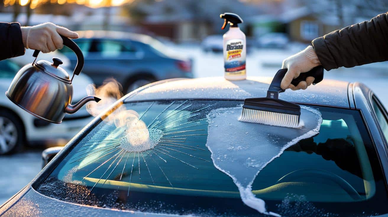 Nie mehr kratzen: Warum heißes Wasser Ihre Scheibe zerstört (und was hilft)