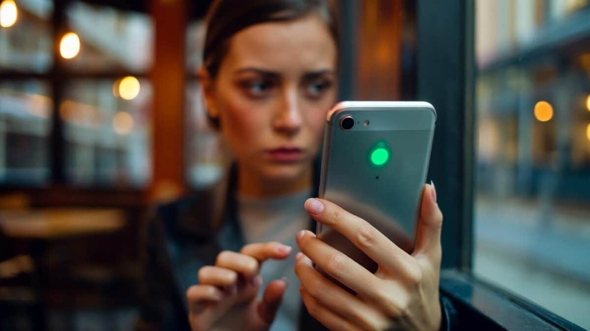 Oft ignoriertes Warnsignal: Was der grüne Punkt in der Anzeigeleiste bedeutet