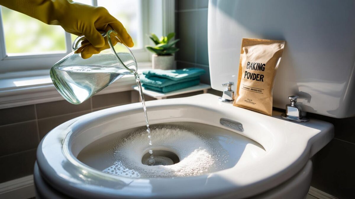 Putz-Trick fürs WC: Ein Mittel aus der Küche macht das Klo sofort sauber