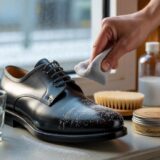 Salz auf Lederschuhen? Das 50-Cent-Küchenmittel, das den weißen Schleier sofort entfernt