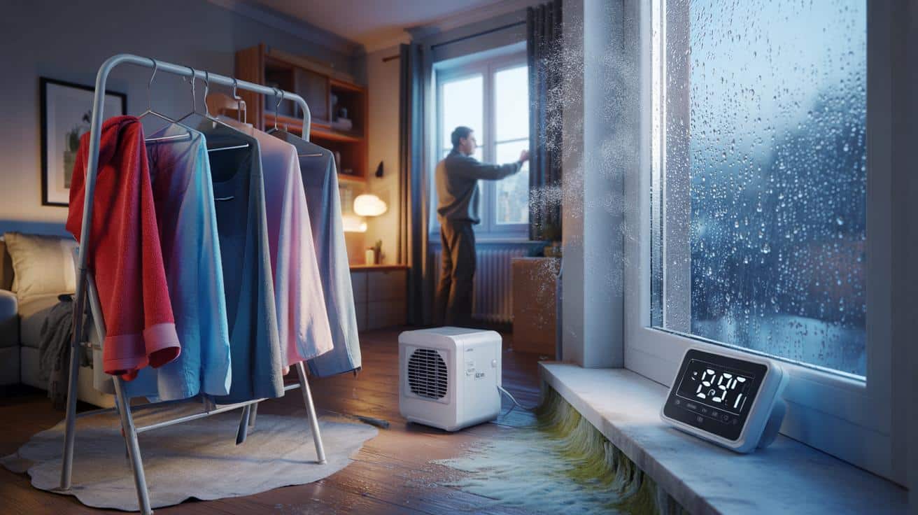 Schimmelgefahr: Ab diesem Feuchtigkeitswert wird Wäsche trocknen in der Wohnung riskant