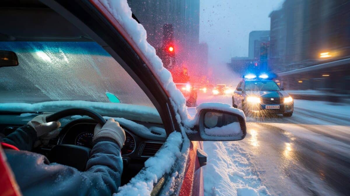 Schnee auf dem Autodach: Fahren Sie los, ohne es zu räumen, riskieren Sie ein saftiges Bußgeld (und 3 Punkte)