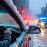 Schnee auf dem Autodach: Fahren Sie los, ohne es zu räumen, riskieren Sie ein saftiges Bußgeld (und 3 Punkte)