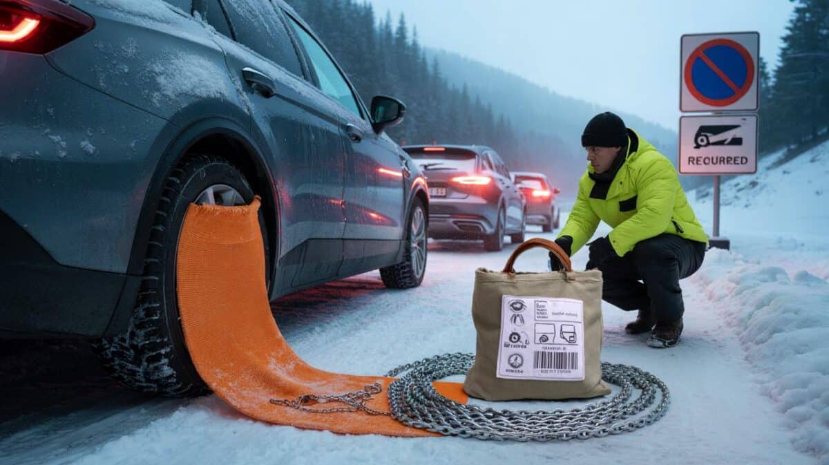 Schneeketten oder Schneesocken? Ab 2025 ändert sich alles: Das sagt die neue Genehmigung