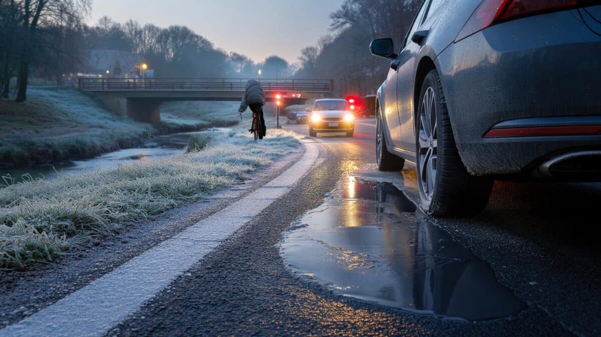 "Schwarzes Eis": So erkennen Sie die unsichtbare Todesfalle auf der Straße