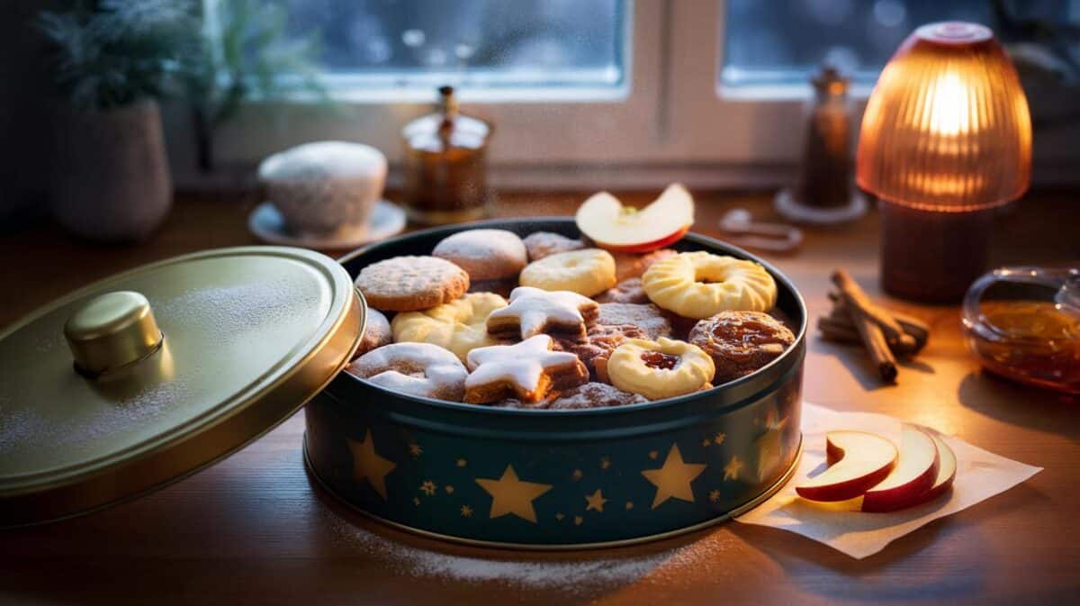 Steinharte Plätzchen? Der geniale Apfel-Trick macht sie über Nacht wieder weich