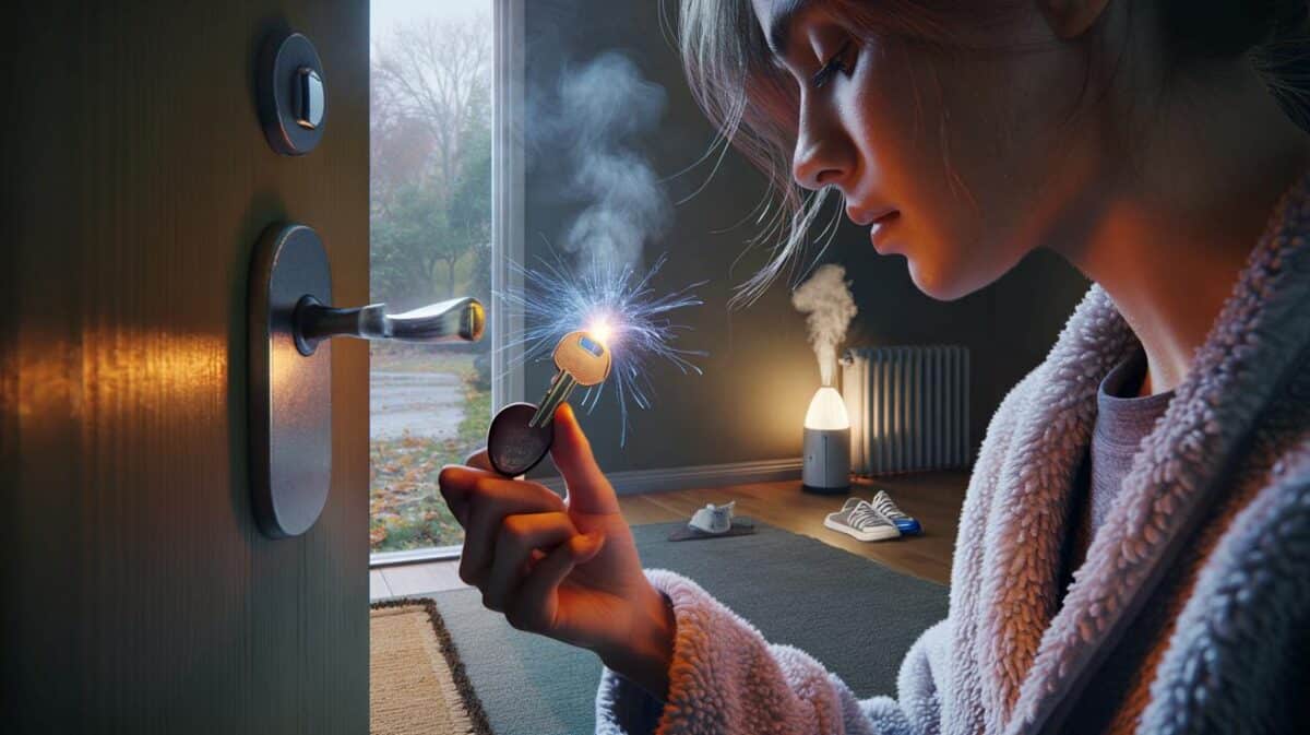 Stromschlag an der Tür: Warum es im November plötzlich überall "funkt"