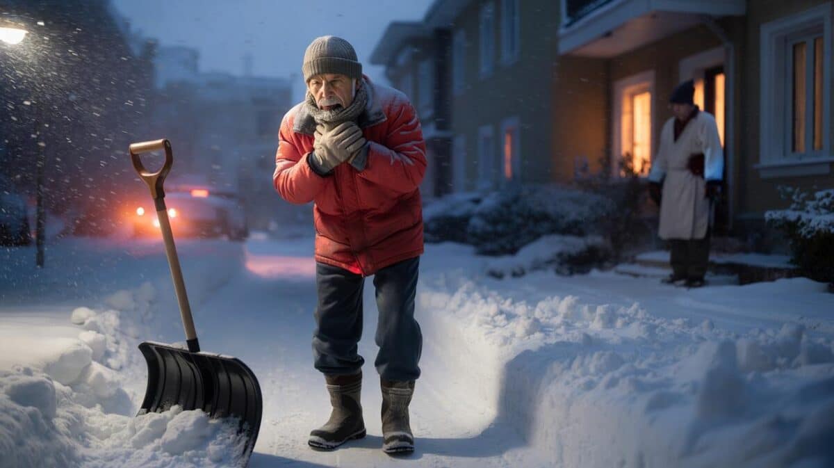 Verursacht Schneeschaufeln einen Herzinfarkt? Warum Kardiologen vor den Risiken für Menschen über 50 warnen