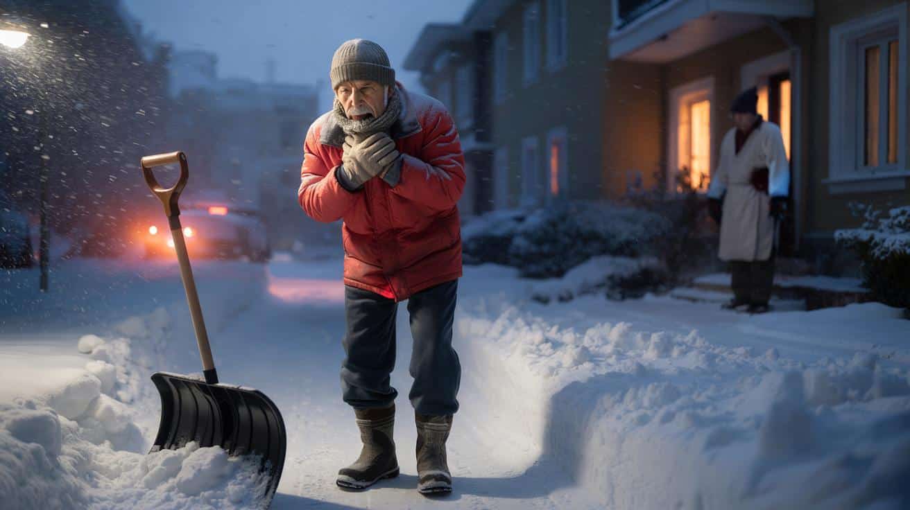 Verursacht Schneeschaufeln einen Herzinfarkt? Warum Kardiologen vor den Risiken für Menschen über 50 warnen
