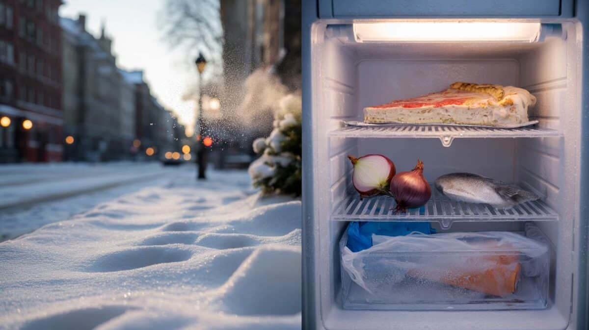 Warum riecht Schnee draußen so frisch, aber Eis im Gefrierschrank so alt?