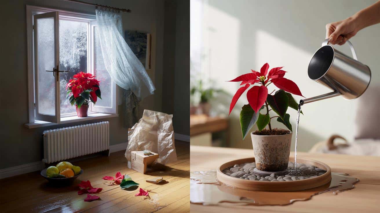 Weihnachtsstern-Debakel: Warum er zu Hause sofort eingeht – und wie Sie es verhindern