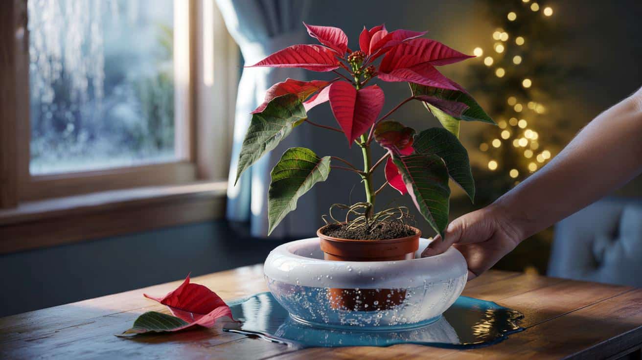 Weihnachtsstern stirbt still und heimlich – dieser Fehler ist fast immer der wahre Grund