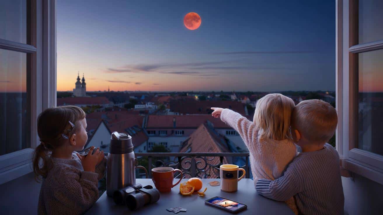 Zur kinderfreundlichen Uhrzeit: Totale Mondfinsternis am Sonntagnachmittag
